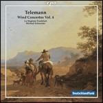 Concerti per strumenti a fiato vol.4 - CD Audio di Georg Philipp Telemann,Michael Schneider,La Stagione