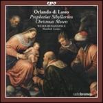 Prophetiae Sibyllarum - Mottetti di Natale - CD Audio di Orlando Di Lasso,Weser-Renaissance Bremen,Manfred Cordes