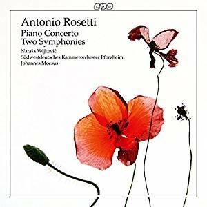 Sinfonie - Concerto per pianoforte - CD Audio di Antonio Rosetti,Johannes Moesus