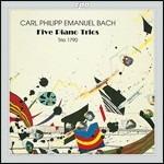 5 Trii con pianoforte - CD Audio di Carl Philipp Emanuel Bach,Trio 1790