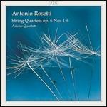 Quartetti per archi n.1, n.2, n.3, n.4, n.5, n.6 - CD Audio di Antonio Rosetti,Arioso Quartett