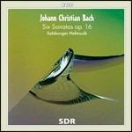 6 Sonate op.16 - CD Audio di Johann Christian Bach