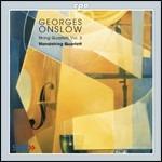 Quartetti per archi vol.3 - CD Audio di George Onslow,Mandelring Quartett