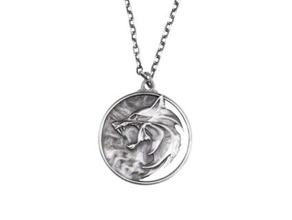 The Witcher Replica 1/1 Collana Wolf Medallion Dark Horse