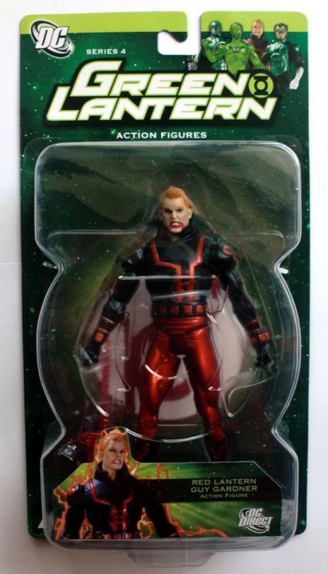 Dc Direct Green Lantern Series 4 Red Lantern Guy Gardner Action Figure - 5