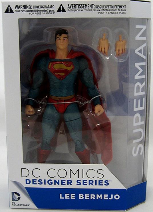 DC Comics Designer Action Figure Superman by Lee Bermejo 17 cm - 5