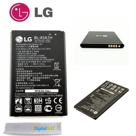 Batteria originale LG bl-45a1h 2300mah ricaricabile litio per LG k10 k420n  venduto in bustina bulk senza scatolo - LG - Telefonia e GPS | IBS