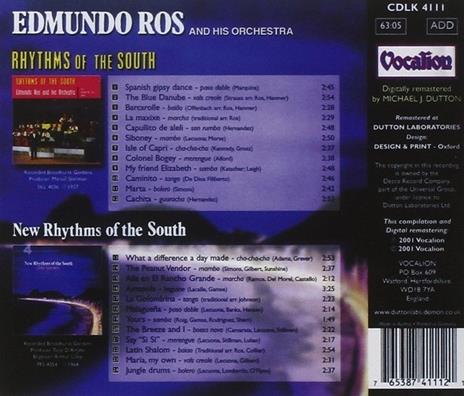 Rhythms of the South - CD Audio di Edmundo Ros - 2