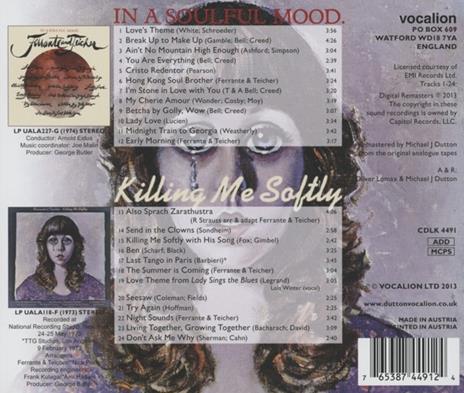 In a Soulful Mood - CD Audio di Andrea Ferrante,Louis Teicher - 2