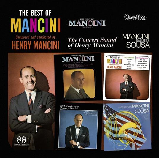 Best Of Vol. 1&2 - The Concert Sound - Salutes Sousa - SuperAudio CD di Henry Mancini
