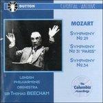 Sinfonia n.29 K 201 in la - CD Audio di Wolfgang Amadeus Mozart,Sir Thomas Beecham
