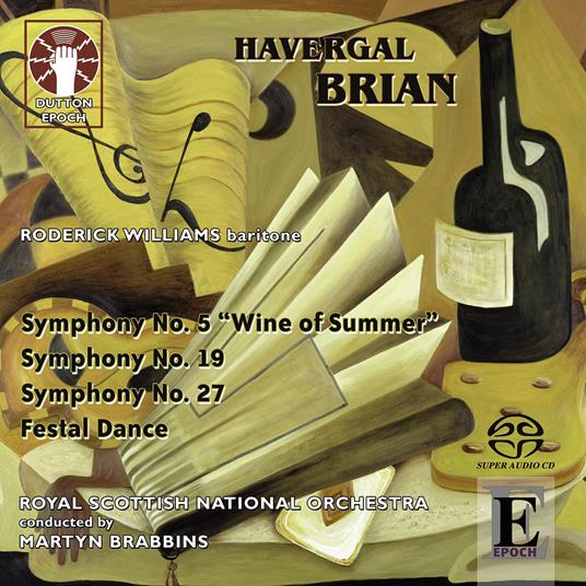 Wine Of Summer & Symphonies Nos. 19 & 27 - CD Audio di Havergal Brian