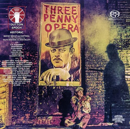 Weill. Die Dreigroschenoper (Original Cast Recording) - CD Audio di Threepenny Orchestra & Soloists