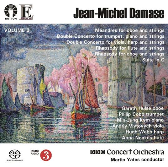 Meandres, Double Concerto, Rhapsody, Suite In C - CD Audio di BBC Concert Orchestra,Jean-Michel Damase