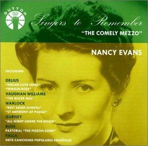 Comely Mezzo - CD Audio di Nancy Evans