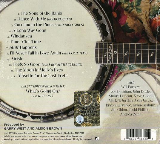 Song of the Banjo - CD Audio di Alison Brown - 2