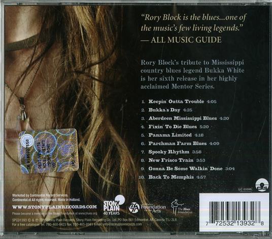 Keepin 'outta Trouble - CD Audio di Rory Block - 2