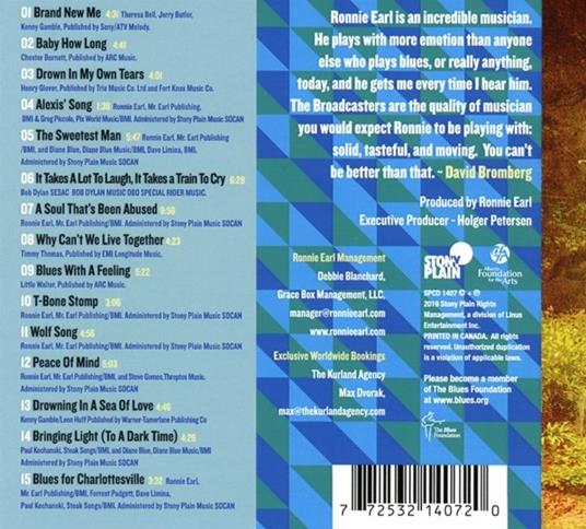 Beyond the Blue Door - CD Audio di Ronnie Earl,Broadcasters - 2