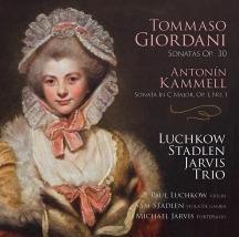 Sonate op.30 / Sonata in Do op.1 n.1 - CD Audio di Tommaso Giordani,Antonin Kammel,Paul Luchkow,Sam Stadlen,Michael Jarvis