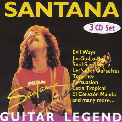 Guitar Legend (3 CD) - CD Audio di Santana