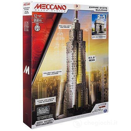 Meccano. Empire State Building 2.0 Con Luci Led 1100 Pz - 86
