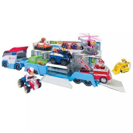 Paw Patrol. Paw Patroller. Camion Grande Con Ryder E Quad - 9