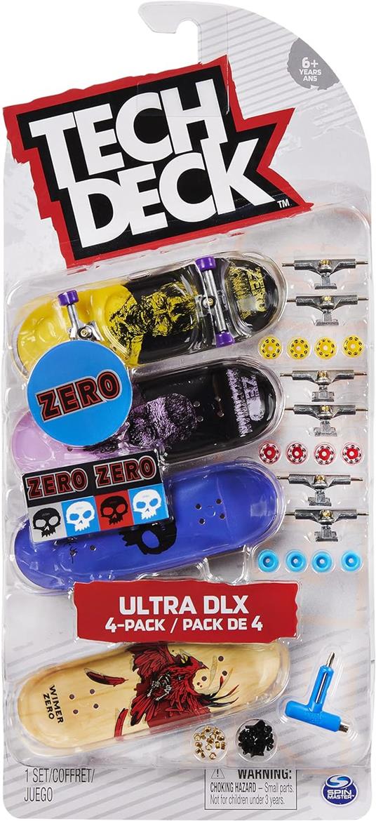 TECH DECK Pack Deluxe da 4 skate assortito - 2