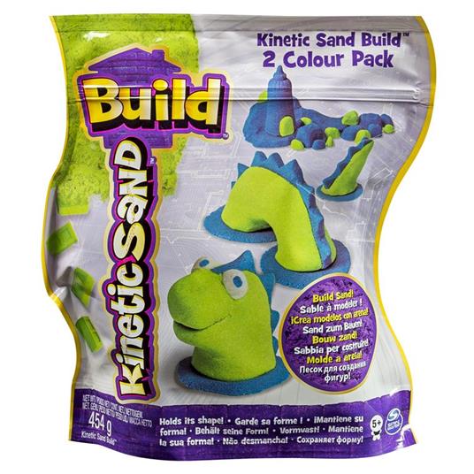 Kinetic Sand Build 2 Colour Pack sabbia cinetica