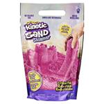 Kinetic Sand , sacchetto da 907 g di vera sabbia scintillante rosa cristallo da schiacciare, mescolare e modellare