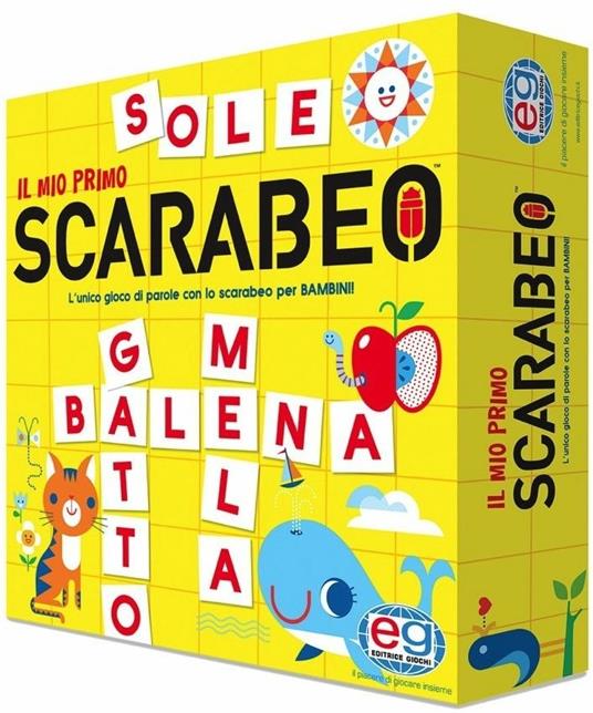 SCARABEO Il Mio Primo Scarabeo. Gioco da tavolo