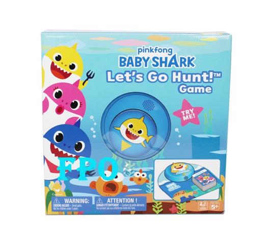 Spin Master 6054959 Baby Shark Let'S Go Hunt Il Gioco Con Pulsante Sonoro