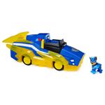 PAW Patrol Mighty Pups Charged Up. Chase's Hovercraft veicolo giocattolo
