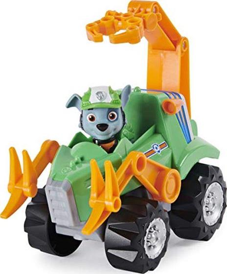 PAW PATROL Dino Recue Deluxe Vehicle e Mystery Dinosaur Rocky - 4