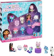 Gabby's Dollhouse, Confezione deluxe con Gabby e gattini, 7 personaggi di Gabby, giochi per bambini dai 3 anni in su