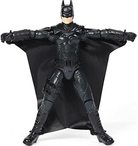Batman Movie Personaggio Batman Con Mantello Apribile In Scala 30 Cm