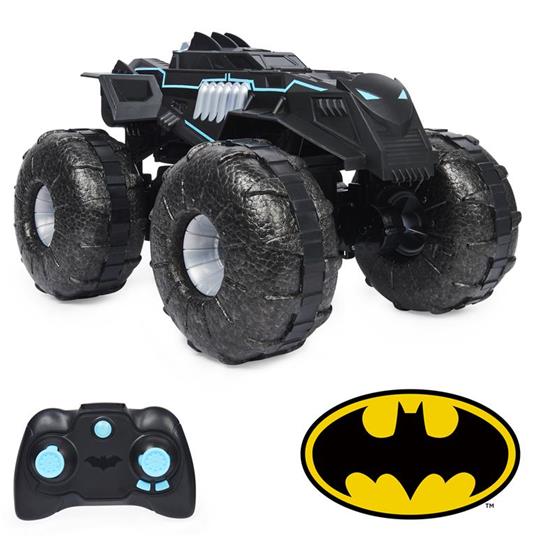 DC Comics Batman, veicolo radiocomandato All-Terrain Batmobile, giocattolo di Batman impermeabile per bambini dai 4 anni in su - 3