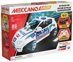 Meccano JUNIOR, Radiocomando della Polizia, Costruzioni per bambini, 73 pezzi in plastica, Giocattoli per bambini dai 5 anni in su