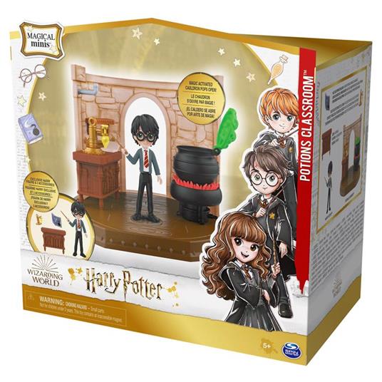 Wizarding World Classe di Pozioni con bambola esclusiva Harry Potter e accessori - 5