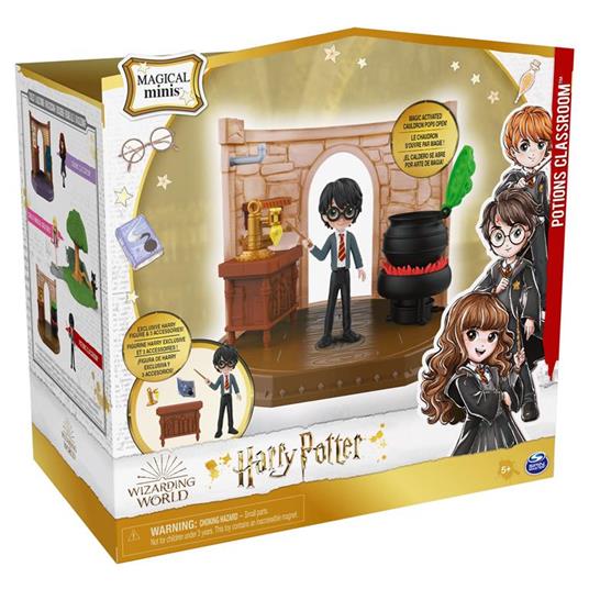 Wizarding World Classe di Pozioni con bambola esclusiva Harry Potter e accessori - 6