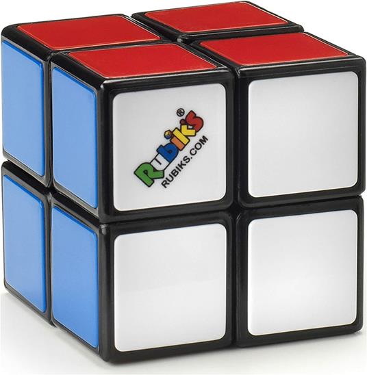 Rubik's Mini, classico abbinamento di colori 2x2, giocattolo rompicapo tascabile per allenare il cervello, 6063963