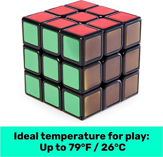 RUBIK'S Il cubo 3x3 Phantom - Spin Master - Rompicapo - Giocattoli | IBS