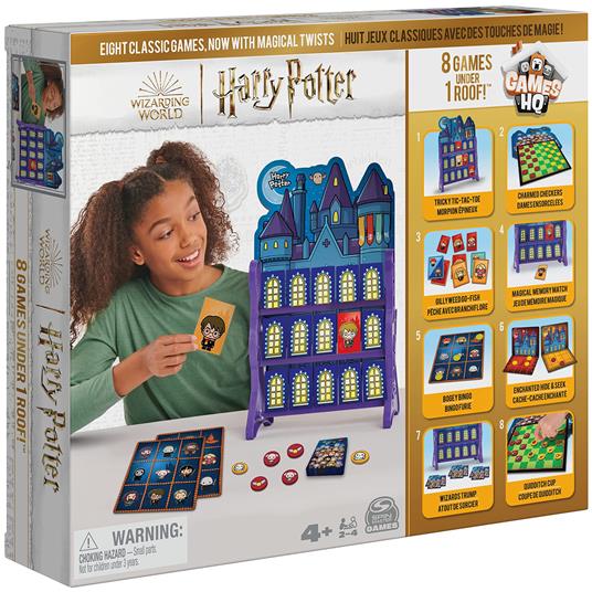 Harry Potter Wizarding World 8 Giochi in 1 (6065471) - Spin Master - Giochi  di ruolo e strategia - Giocattoli | IBS