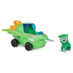 Rocky con veicolo Aqua Pups PAW PATROL Verde L. 24cm 6066142