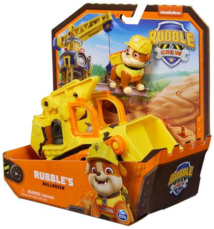 Rubble e Crew Rubble''s Bulldozer Veicolo e Action figure