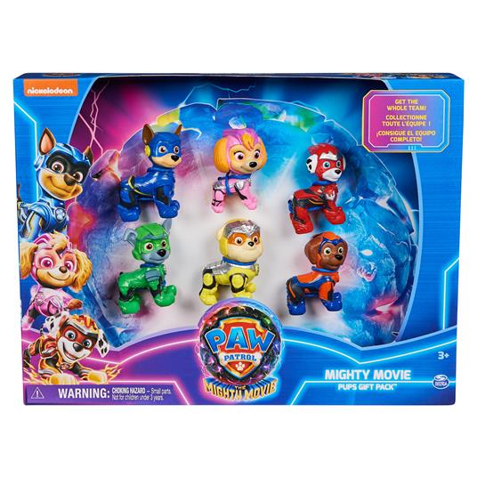 Paw Patrol set 6 cuccioli Il Super Film - Spin Master - TV & Movies -  Giocattoli