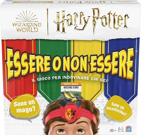 Essere o Non Essere HARRY POTTER. Gioco da tavolo - Spin Master - Giochi di  ruolo e strategia - Giocattoli