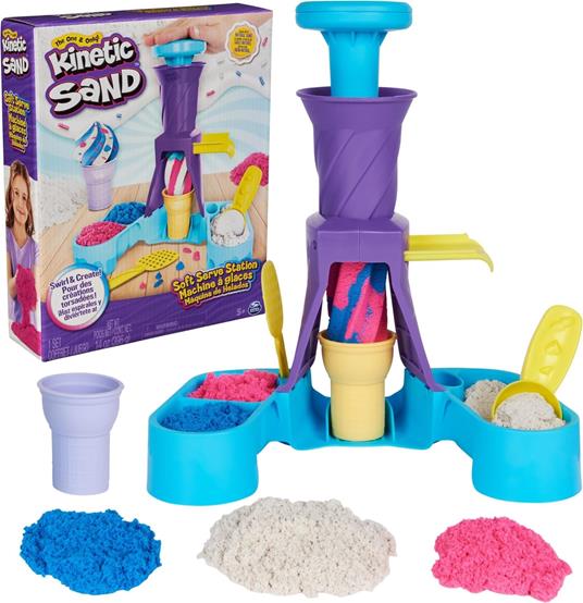 Sabbia creativa KINETIC SAND Gelateria Colorata 6068385