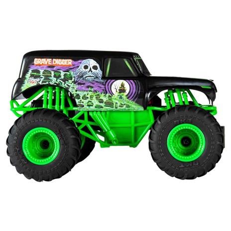 Monster Jam 1:24 RC - Gravedigger Monster truck Motore elettrico - 6