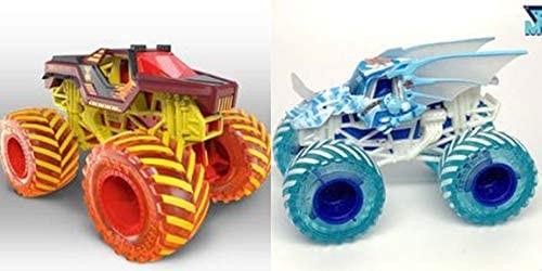 Alato Ice Red Fire Truck Edizione Esclusiva Fuoco Ice Action Jam Giant Ufficiale Dragonoide VS Soldato Fortuna Pickup