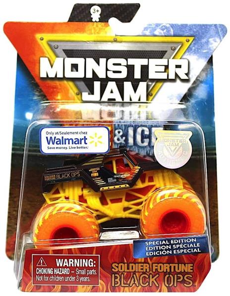 Alato Ice Red Fire Truck Edizione Esclusiva Fuoco Ice Action Jam Giant Ufficiale Dragonoide VS Soldato Fortuna Pickup - 2